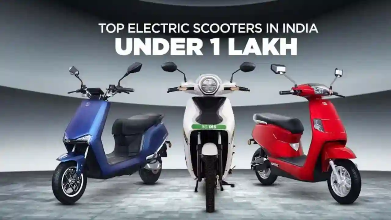 Top best Electric Scooters under 1 lakh