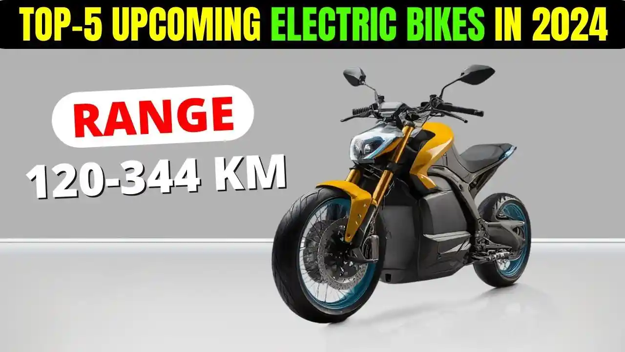 Upcoming Top 5 Electric Bikes In India 2024