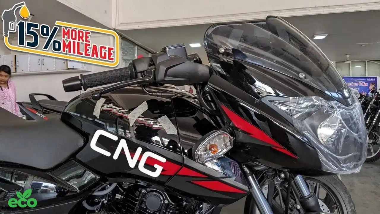 Bajaj CNG Bike 1