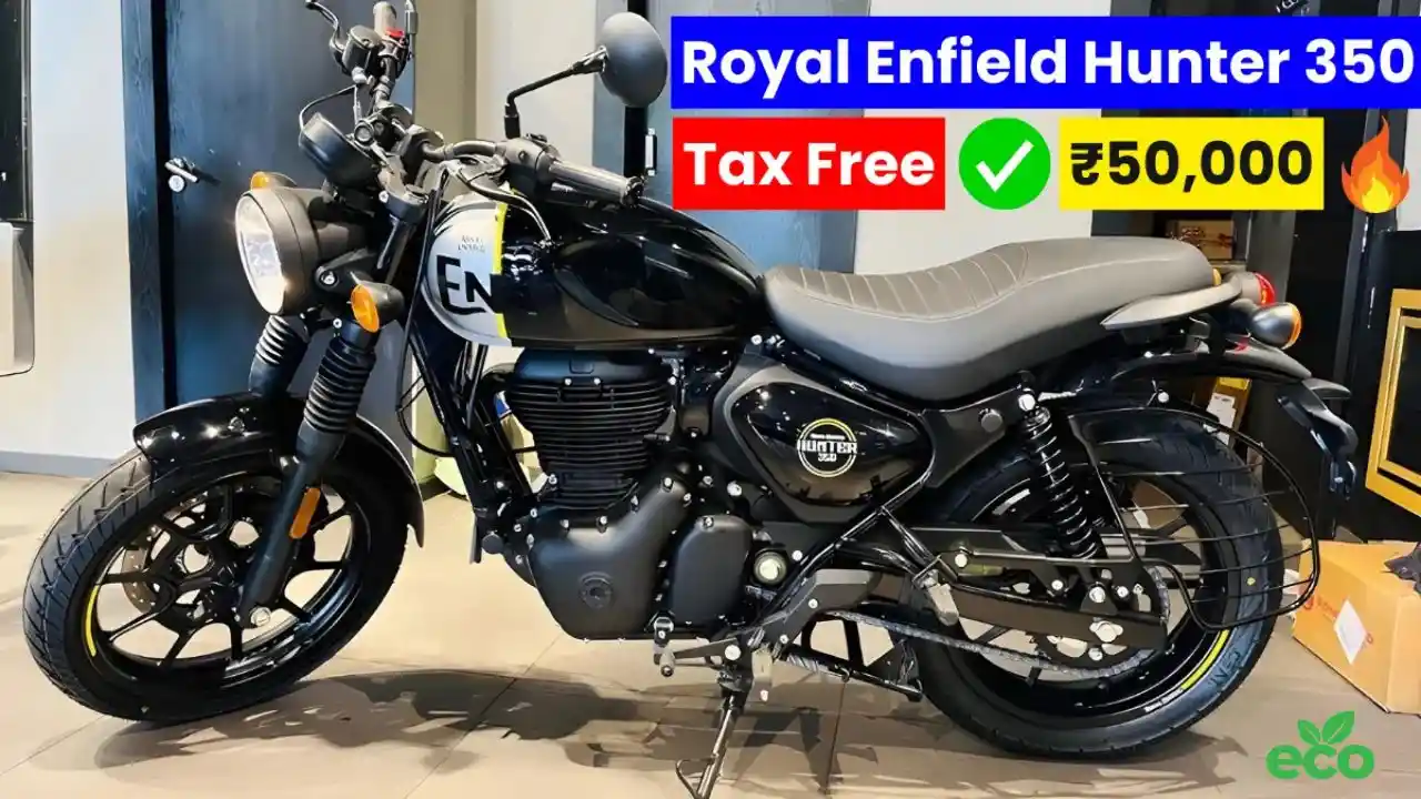 Royal Enfield Hunter 350 becomes Tax Free